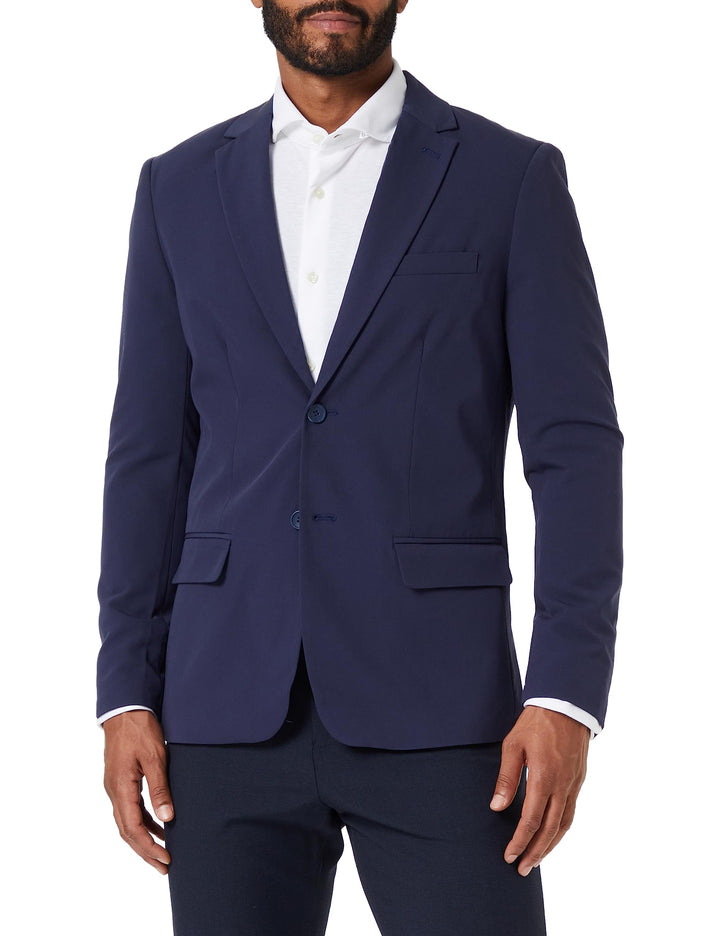 Only &amp; Sons Male Blazer -ONSEVE Blazer | Blazer 48 Navy Blazer, 48 Navy Blazer