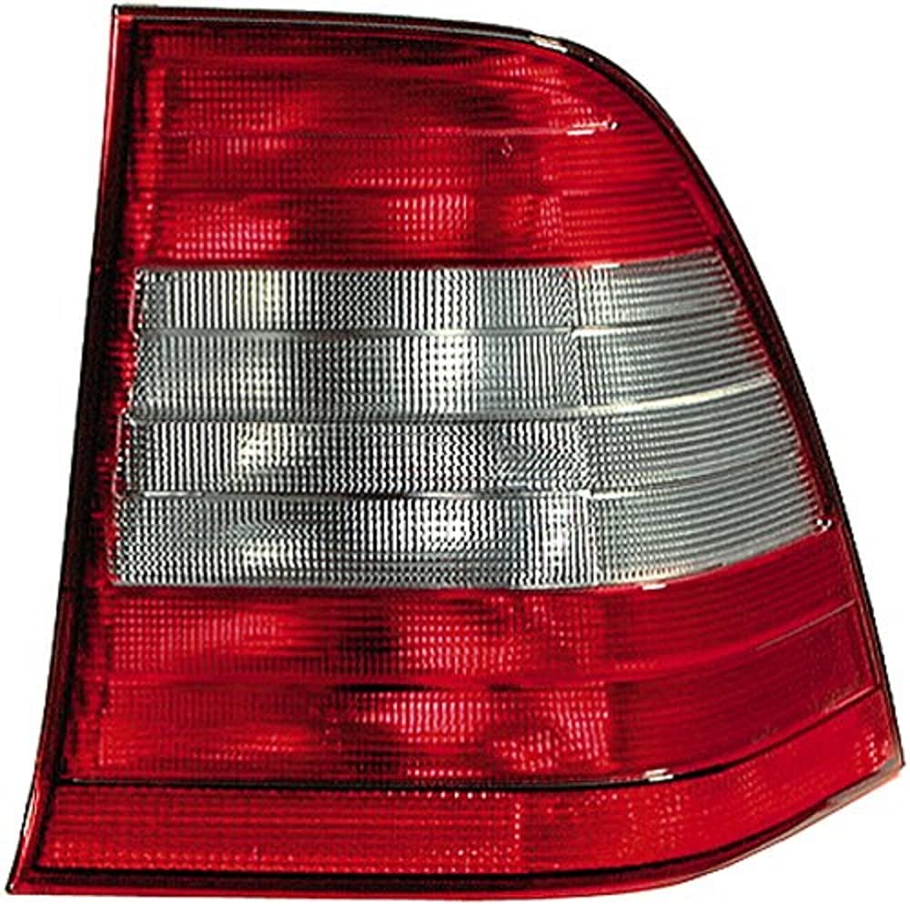 HELLA 9EL 146 526-041 Heckleuchte - Glühlampe - rot/weiss - rechts - für u.a. Mercedes-Benz C-Class
