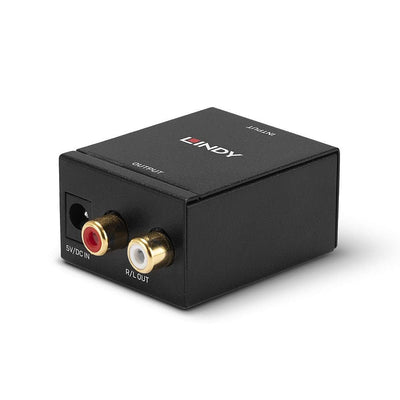 LINDY DAC TosLink (Optical) & Koaxial zu RCA Konverter