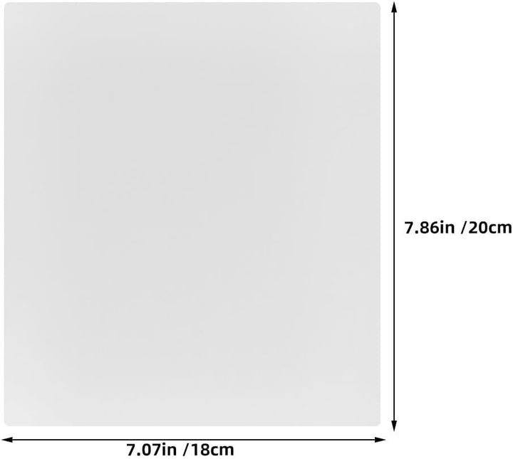 BESPORTBLE 30 Stück 3D Stift Zeichenmatte aus Transparentem Hitzebeständigem PVC mit Präziser Nachze