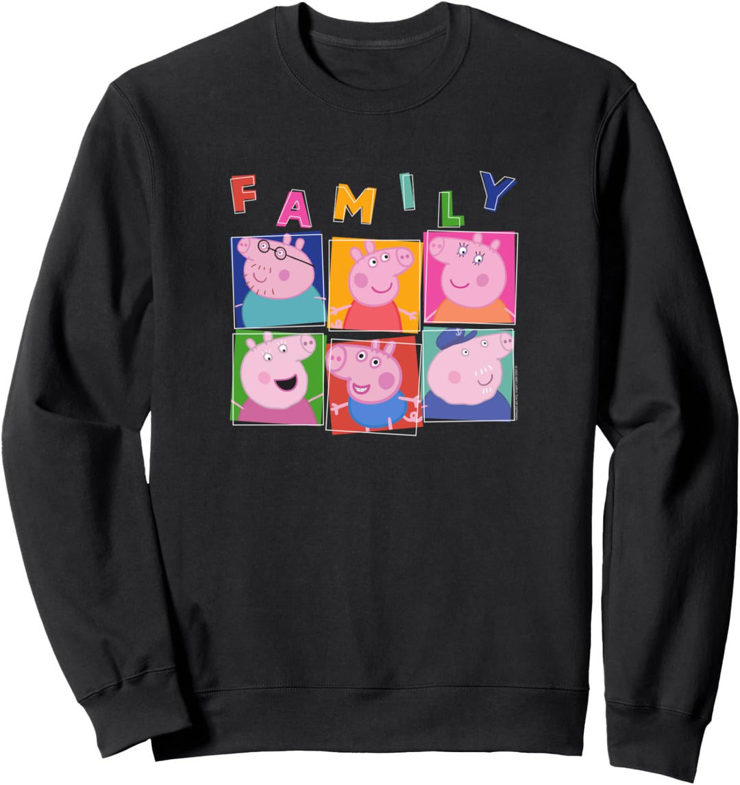 Peppa Pig Family Box Up Sweatshirt
