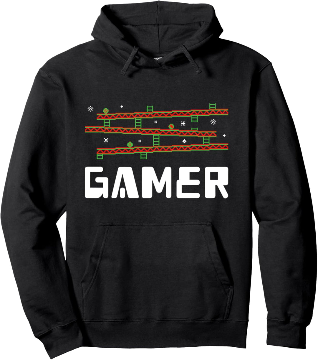 Gamer Weihnachten Ugly Christmas Pullover Hoodie