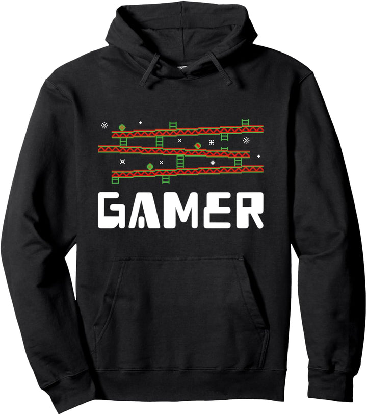 Gamer Weihnachten Ugly Christmas Pullover Hoodie