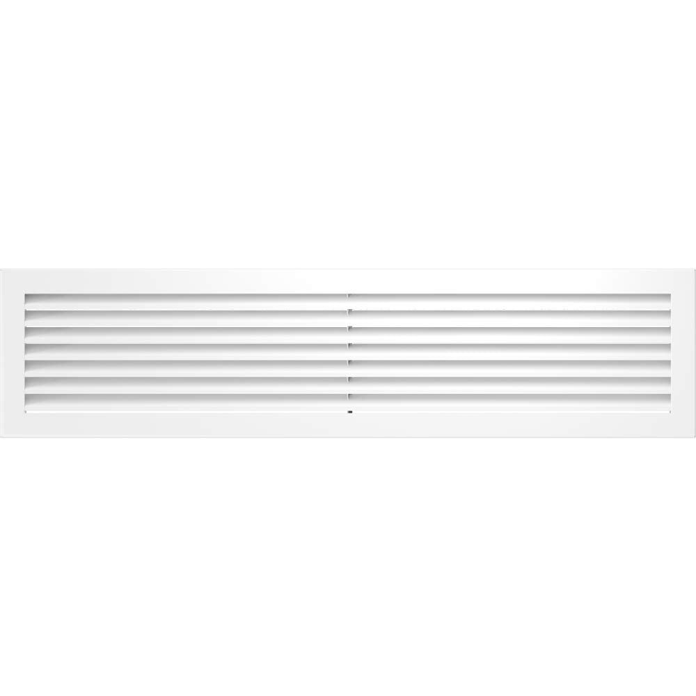 KRATKI Lüftungsgitter Kamingitter Fresh 17cm x 70cm Weiss 17 x 70 cm Weiss, 17 x 70 cm Weiss