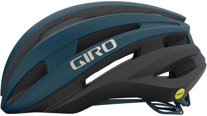 Giro Synthe MIPS II Rennrad Fahrrad Helm matt blau/grau 2022, S