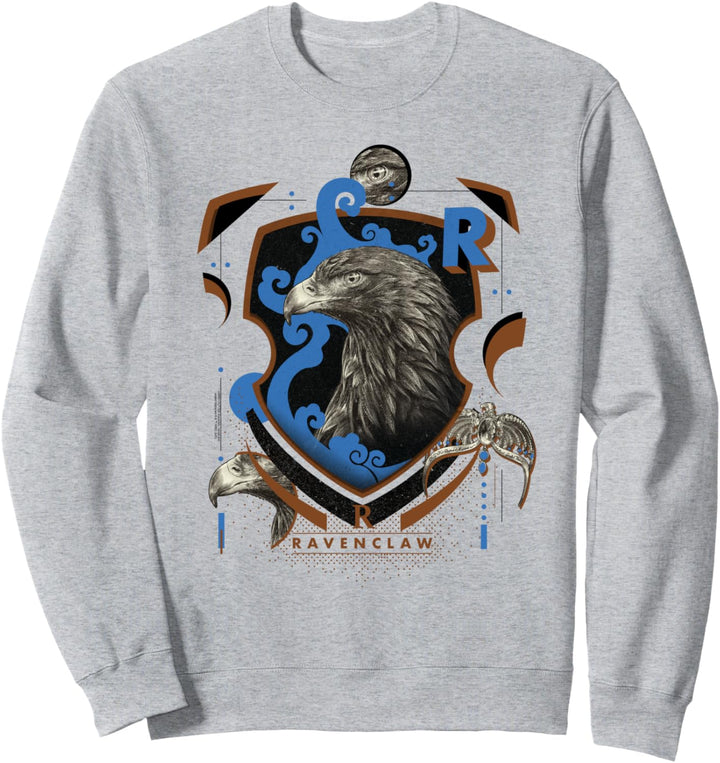 Harry Potter Ravenclaw Magicial Mischief Level Up Crest Sweatshirt