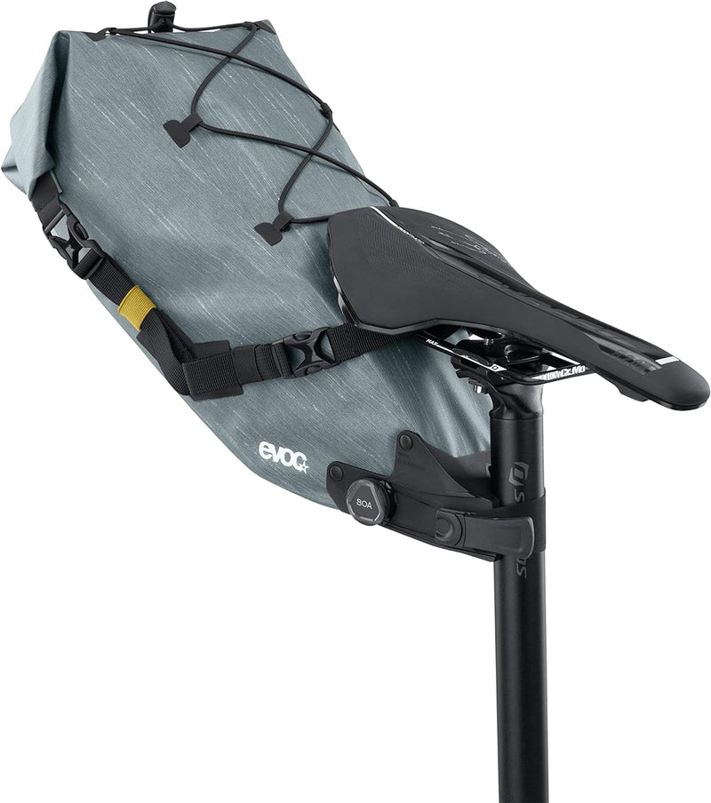 EVOC SEAT PACK BOA WP 8, praktische Satteltasche (wasserfeste Bikebag, leichtes Fahrradzubehör, Fahr