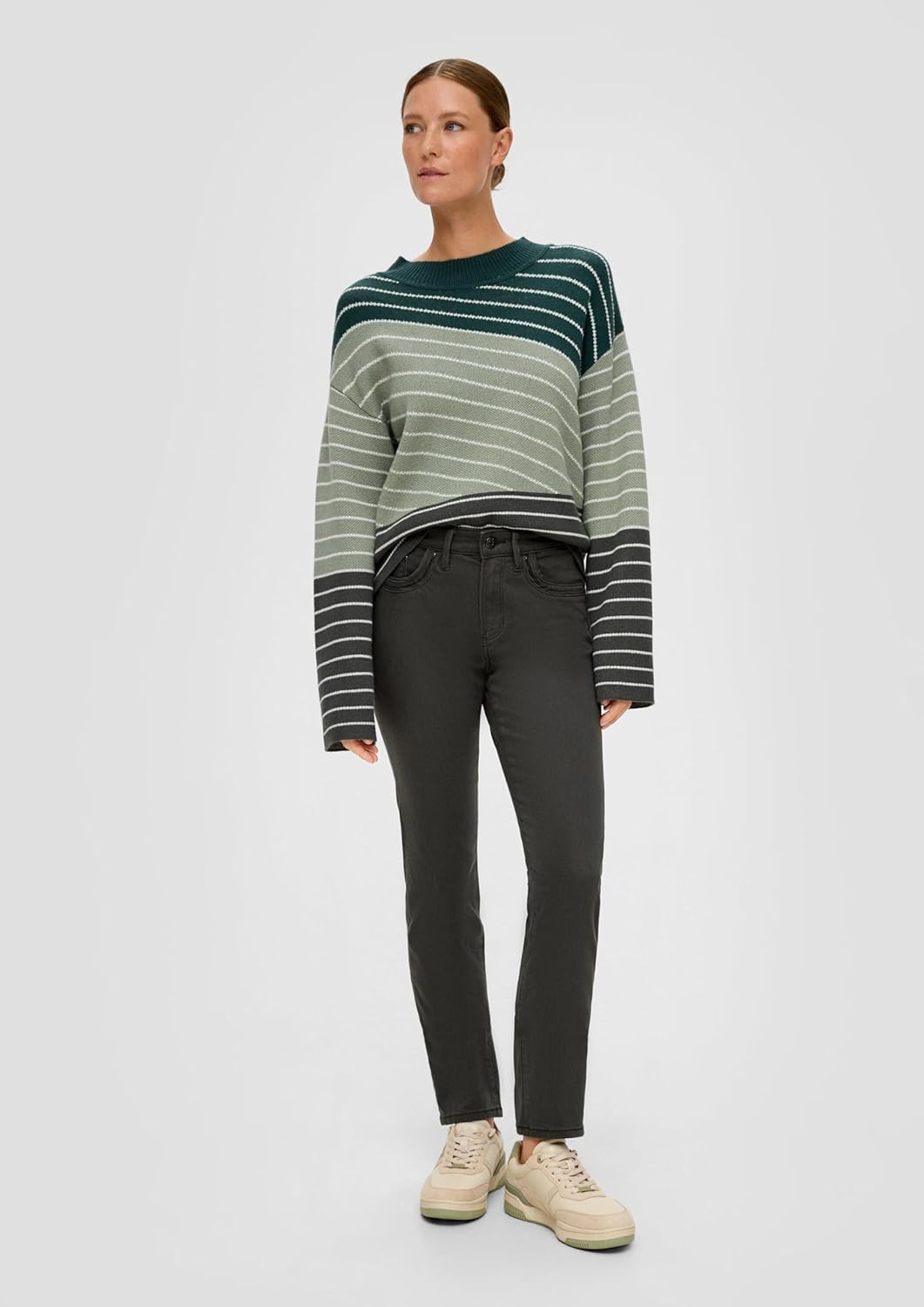 s.Oliver Jeans Betsy/Slim Fit/Mid Rise/Slim Leg 34 79z8_olivgrün, 34 79z8_olivgrün
