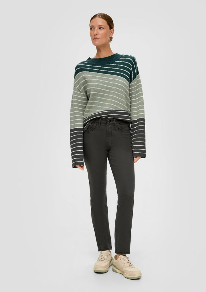 s.Oliver Jeans Betsy/Slim Fit/Mid Rise/Slim Leg 34 79z8_olivgrün, 34 79z8_olivgrün