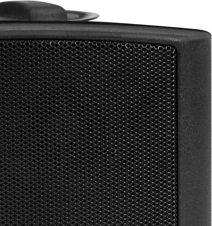 vidaXL Wandlautsprecher Stereo 2 STK. Schwarz Indoor Outdoor 100 W