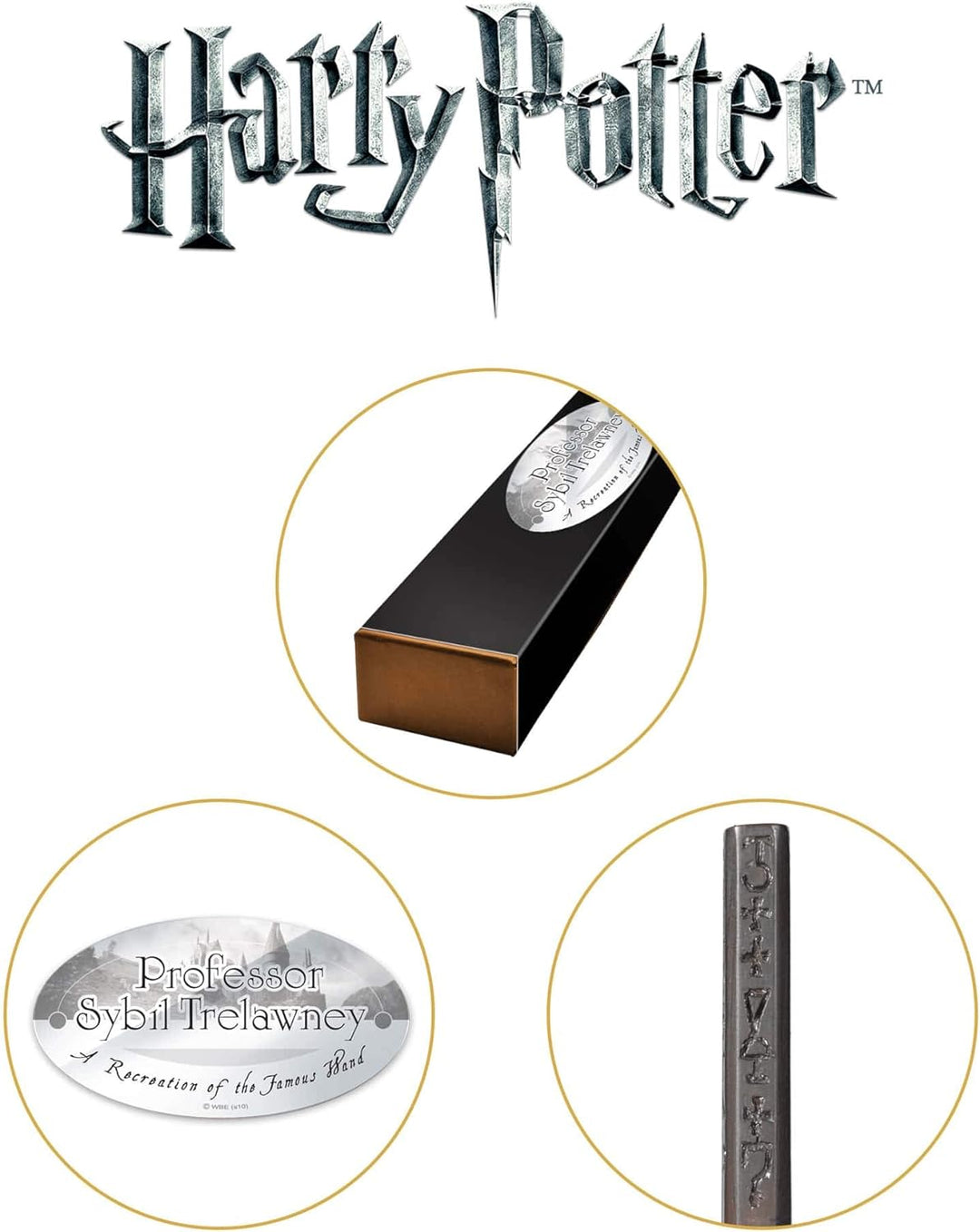 The Noble Collection Proffesor Trelawney Charakterstab, Mehrfarbig