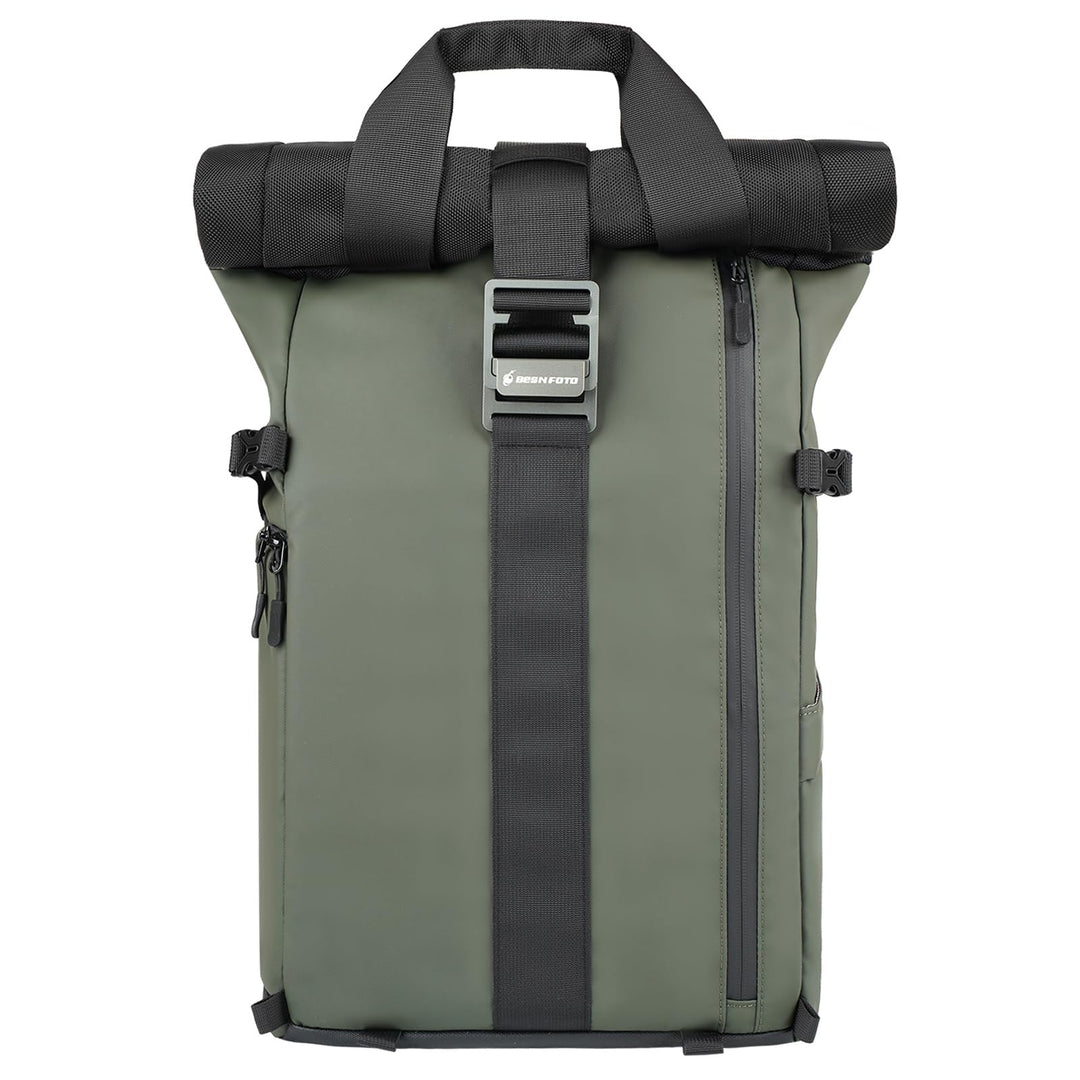 Besnfoto Kamerarucksack Wasserdicht, Fototasche Kameratasche für DSLR SLR spiegellose Kamera mit Lap