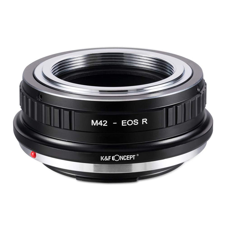K&F Concept M42-Canon EOS R Bajonettadapter Objektiv Ring für M42 Objektiv auf Canon EOS R-Mount Kam