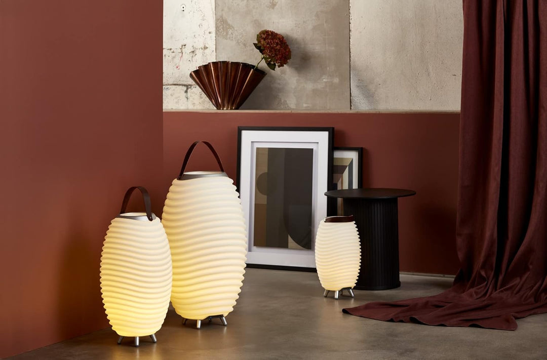 Kooduu Synergy 65 Tragbare Lautsprecherlampe mit Weinkühler - Dimmbares LED-Licht, drahtloser Blueto