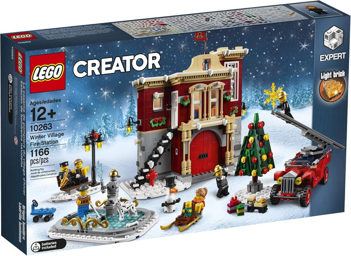 Lego Creator Expert Winter Village Fire Station 10263 Building Kit, New 2019