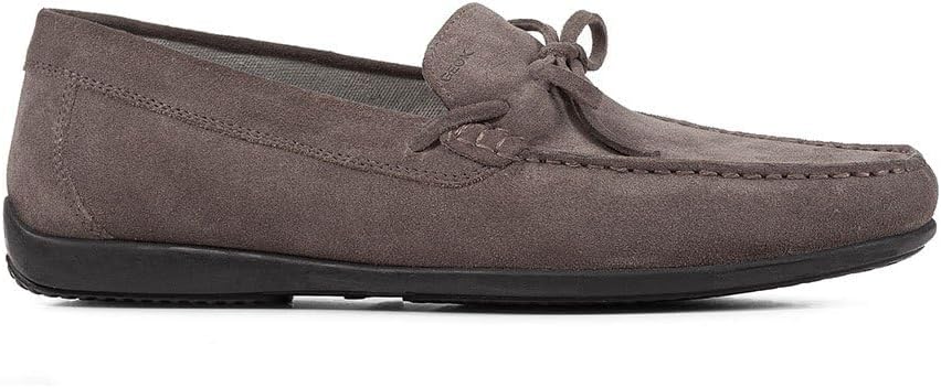 Geox Jungen U Ascanio Moccasin 39 EU Dove Grey, 39 EU Dove Grey