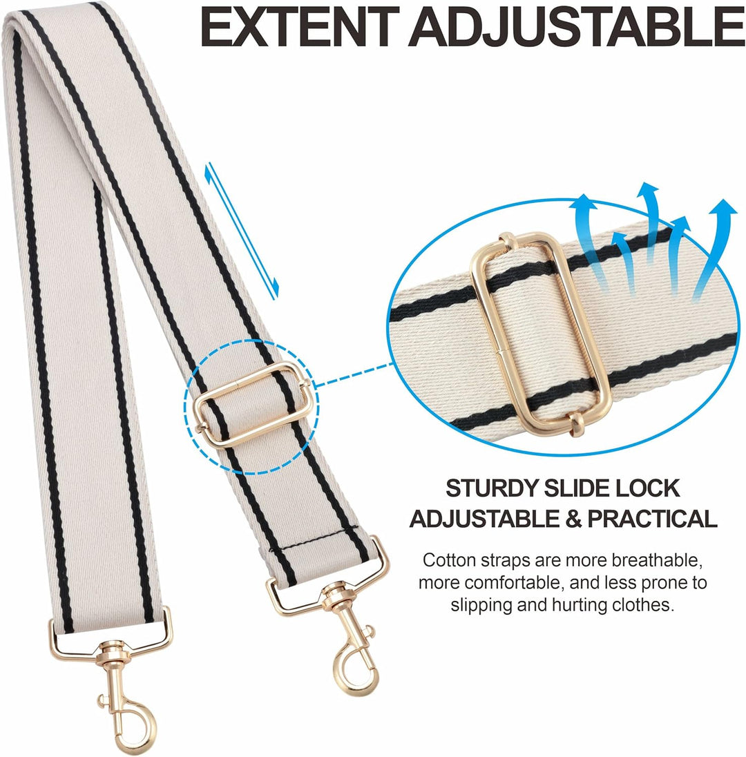 Nefelibata Geldbörsenriemen, 5,1 cm breiter Schultergurt, Verstellbarer Ersatz für Unisex-Handtasche