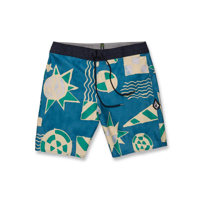 VOLCOM GEO Stoney 19 Boardshort 2023 Aged Indigo 31 Blau, 31 Blau