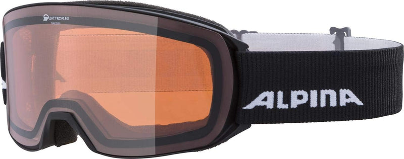 ALPINA NAKISKA Q - Verspiegelte, Kontrastverstärkende & Polarisierte Skibrille Mit 100% UV-Schutz Fü