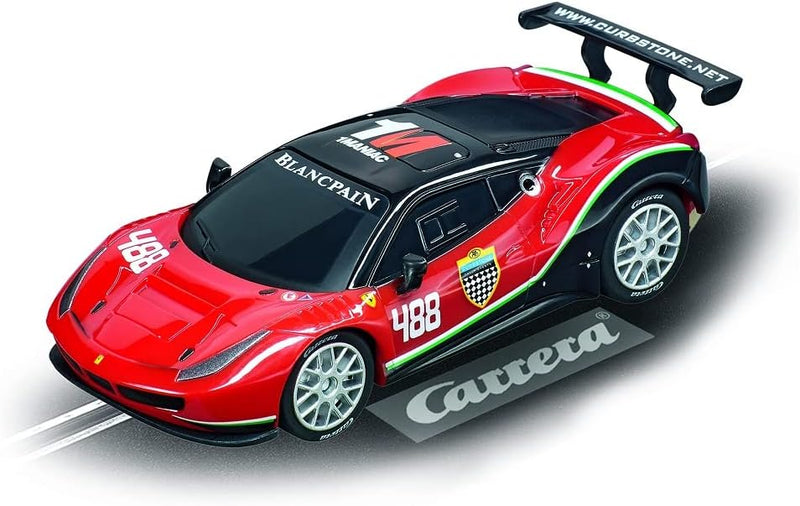 Carrera GO!!! Ferrari 488 GT3 AF Corse No.488 I Rennbahnen und lizensierte Slotcars | bis zu 2 Spiel