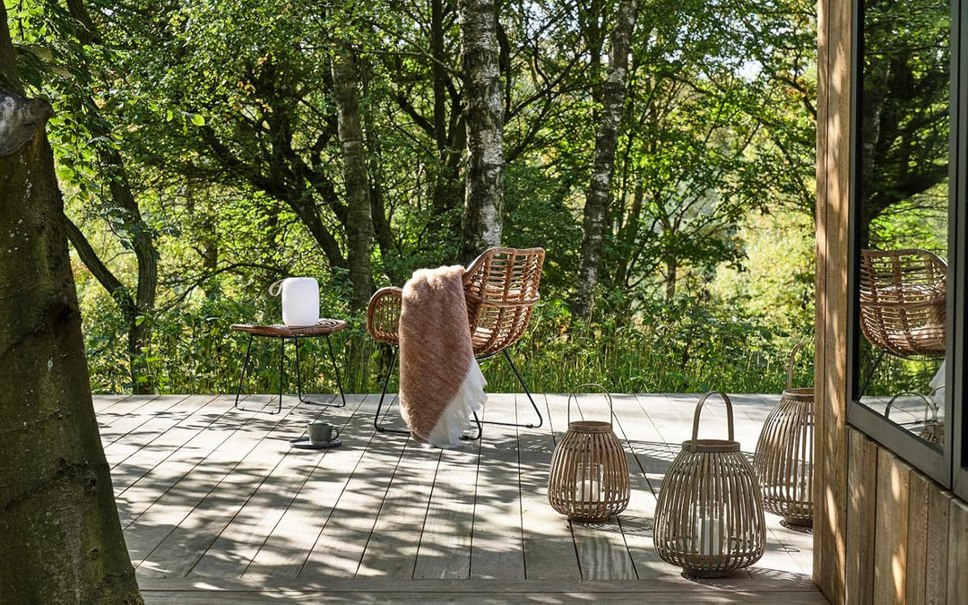 Villa Collection Amas Laterne Dia. 29 x 35 cm Natur 35 cm - dia. 29 cm Natur, 35 cm - dia. 29 cm Nat