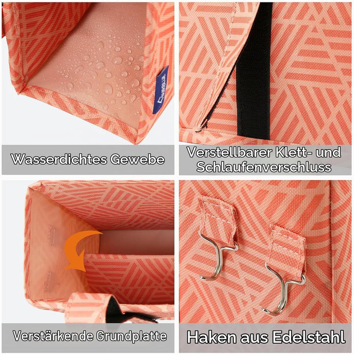 Surblue Bedside Caddy Hängebett Organizer Aufbewahrungstasche Tasche für Etagen-und Krankenhausbette