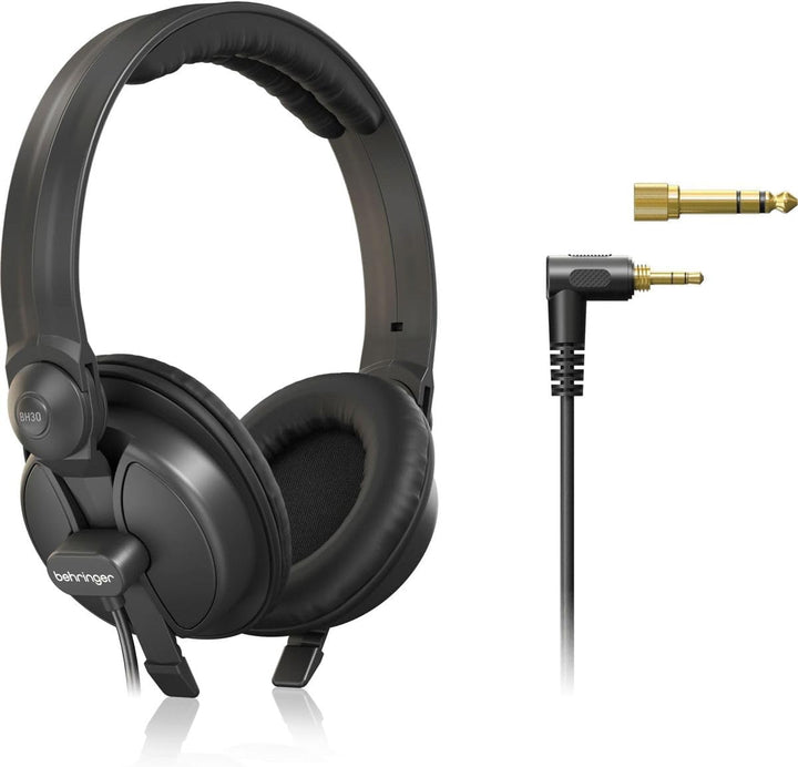 Behringer BH30 Hochwertige, ohraufliegende High-Fidelity-DJ-Kopfhörer