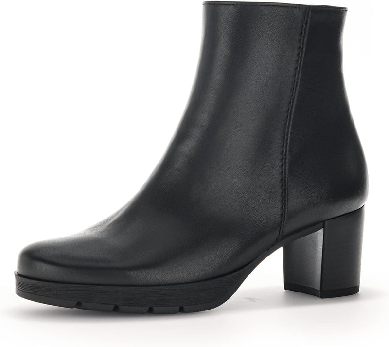 Gabor Damen Ankle Boots, Frauen Stiefeletten,Moderate Mehrweite (G) 37 EU Schwarz, 37 EU Schwarz