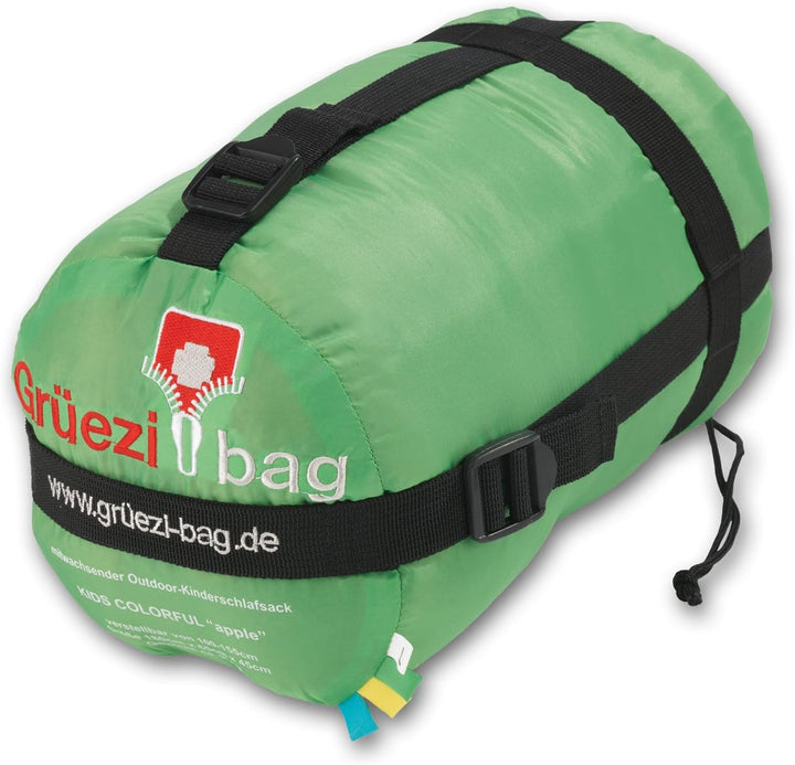 Grüezi-Bag 05756 Mitwachsender Mumienschlafsack für Kinder | Ultraleicht, Atmungsaktiv, Pflegeleicht