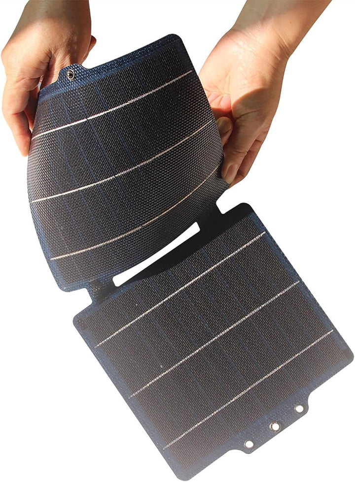 Tragbares klappbares Solarpanel 10W 5V, USB Typ-C Ausgangs-Solarladegerät für Outdoor Camping Wander