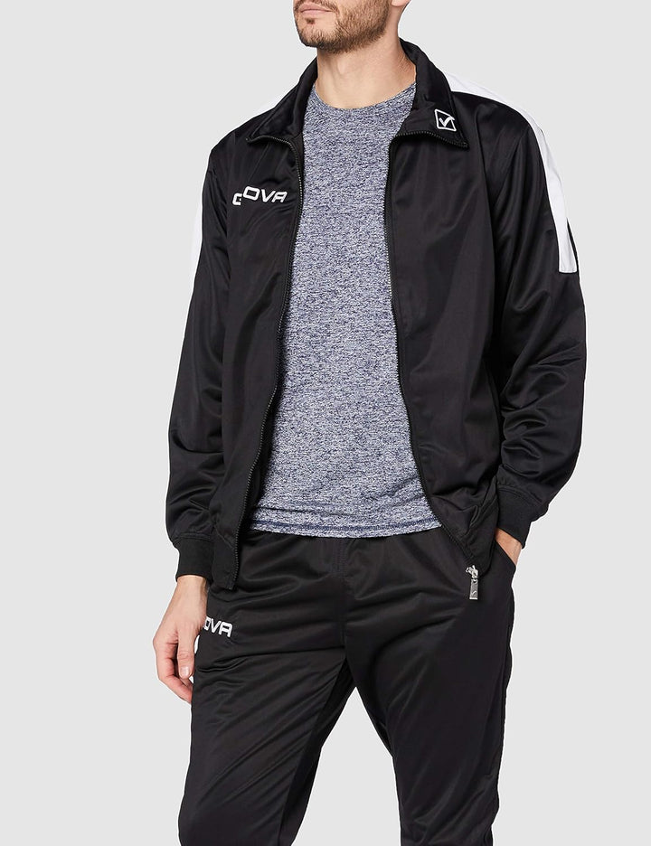 Givova Tr033 Jumpsuit M Schwarz / Weiss, M Schwarz / Weiss