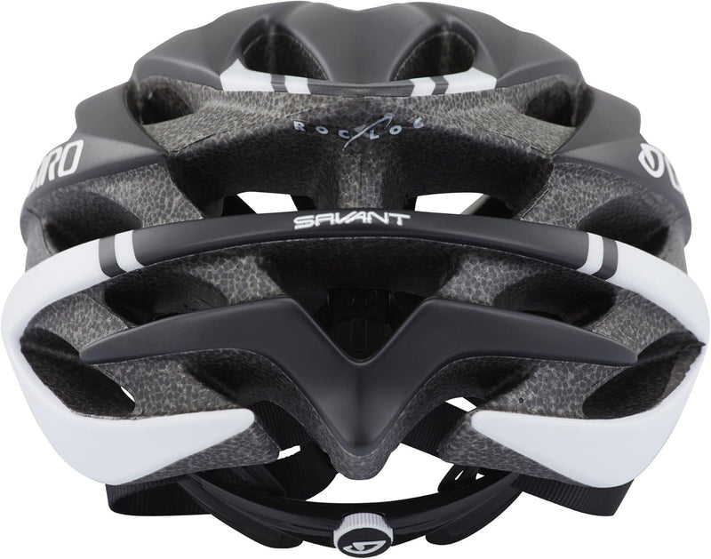 Giro Unisex Fahrradhelm Savant L (59-63 cm) Matte Black/White, L (59-63 cm) Matte Black/White