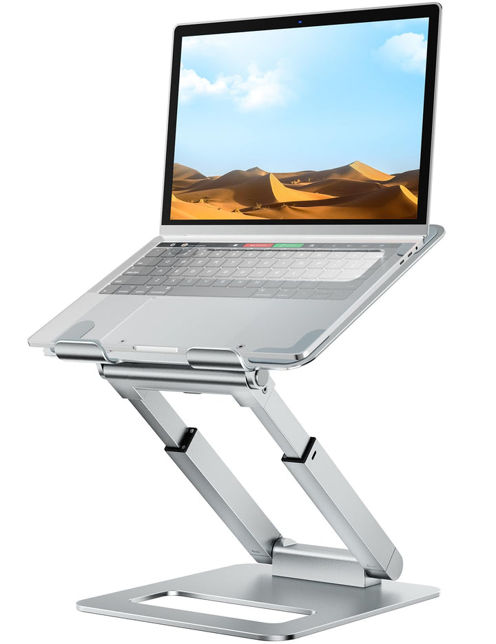 tounee Laptop Ständer Höhenverstellbar, Ergonomischer Computer Ständer, Adjustable Laptop Stand, Not