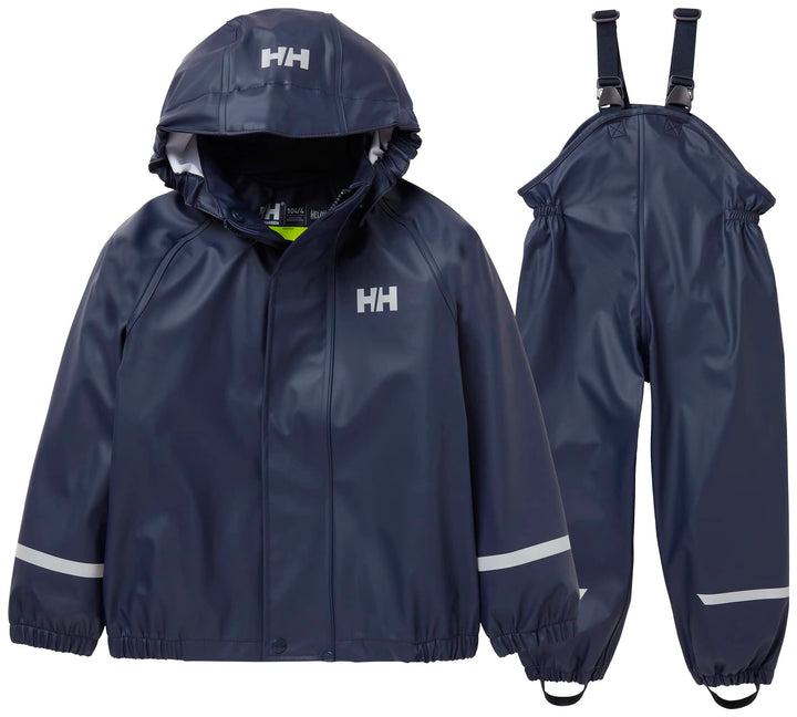 Helly Hansen Kinder Unisex Bergen 2.0 PU Regenset 1 Marineblau, 1 Marineblau