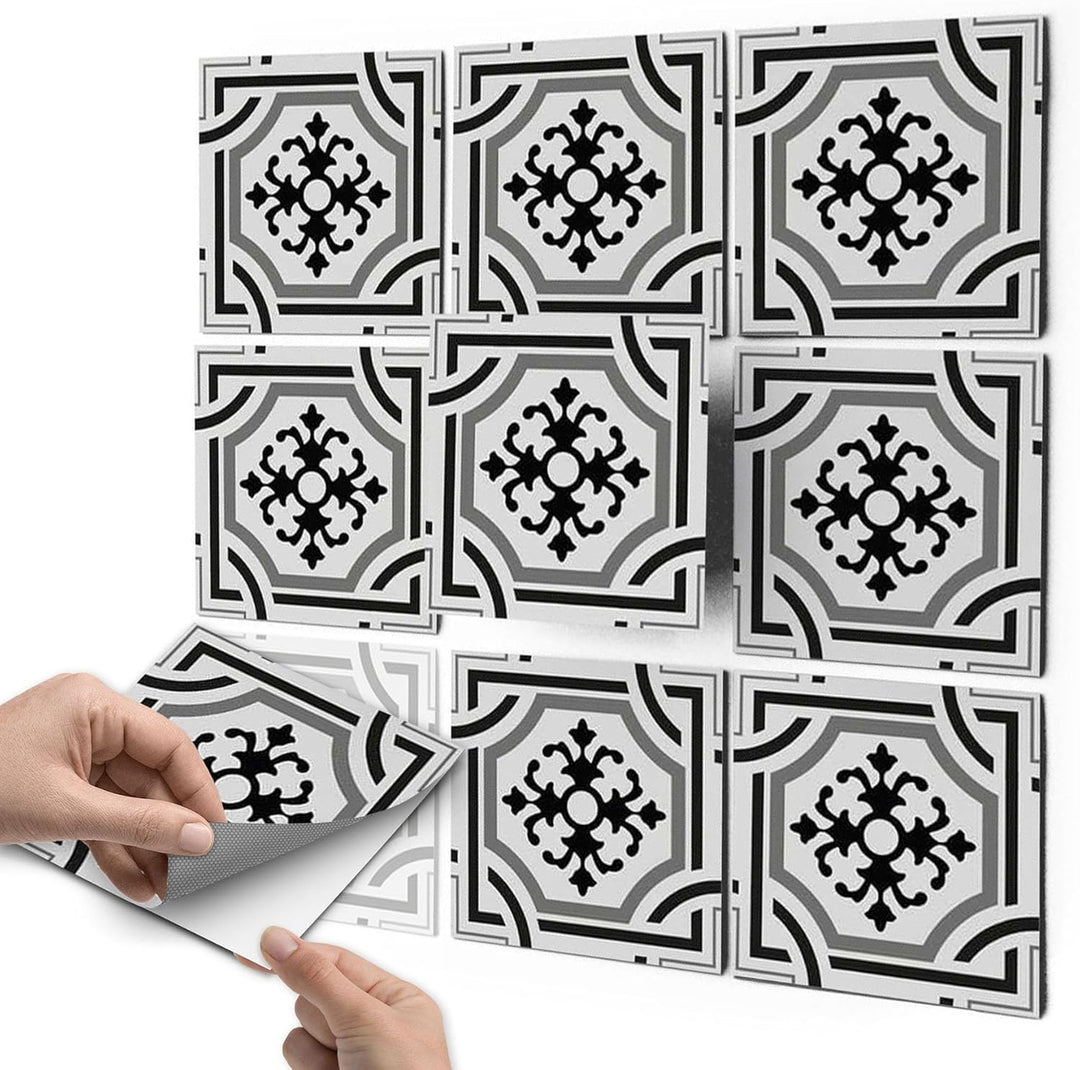 CREATISTO Klebefliesen Stickerfliesen Fliesenfolie - Hochwertige Sticker Aufkleber für Wandfliesen I