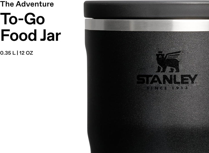 STANLEY 1913 Adventure To-Go Food Jar Schwarz 0.35 l, Schwarz 0.35 l