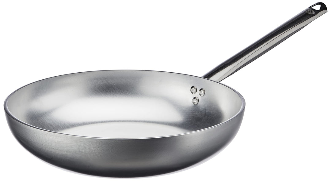 Pentole Agnelli ALMR1111B32 Senkkopf-Strahlungspfanne hoch, Aluminium 5 mm, 32 cm, 32 cm