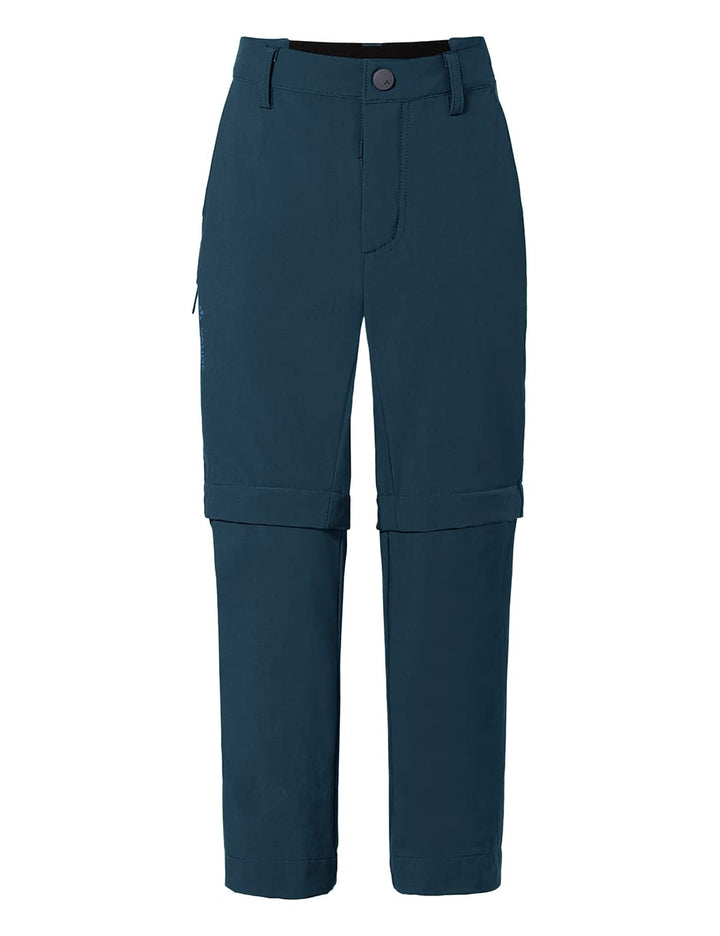 VAUDE Unisex Kinder Hose Kids Detective Stretch Zo Pants Ii 92 Dark Sea, 92 Dark Sea