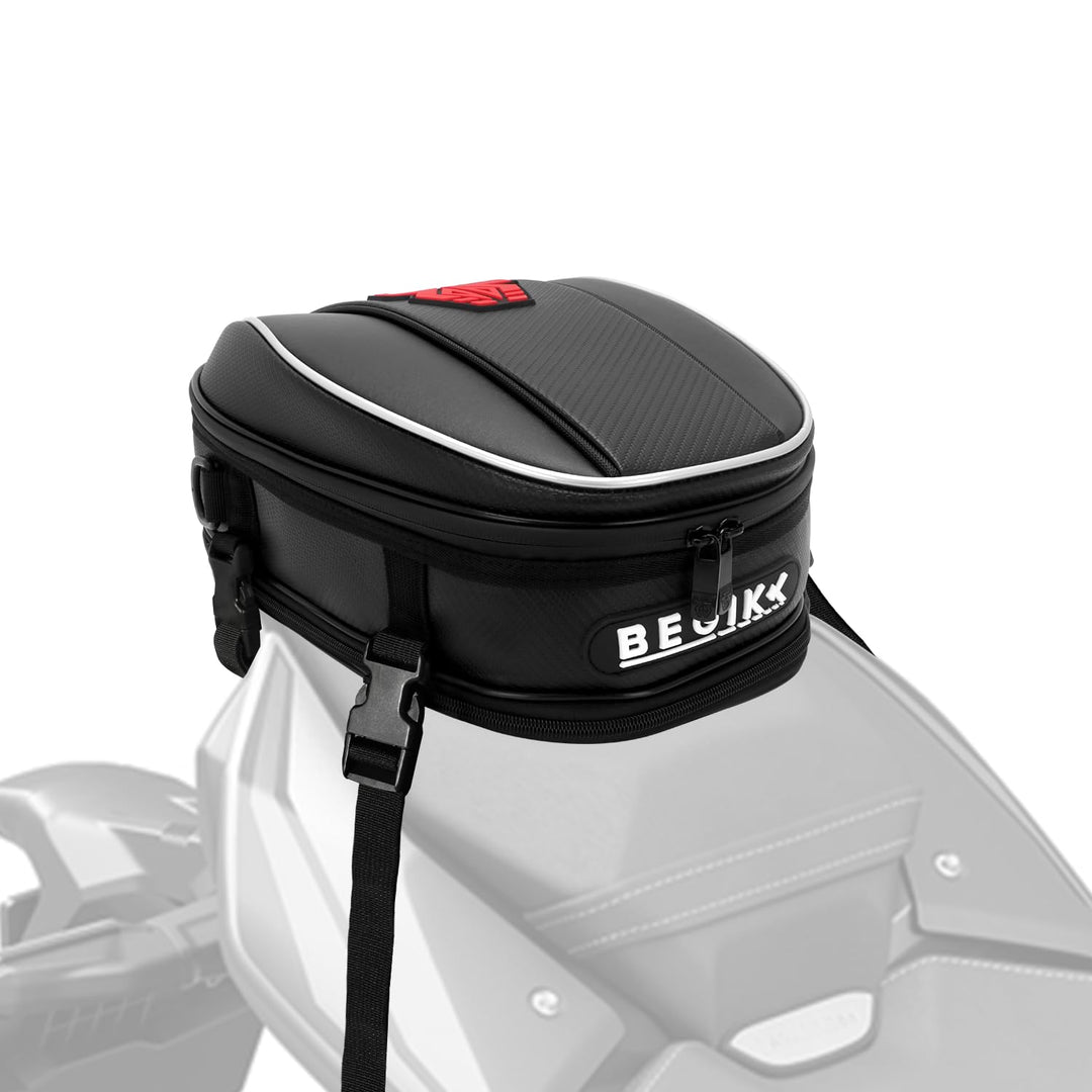 Motorrad-Hecktasche, wasserdicht, Mikrofaser, Gepäcktasche, Sitztasche, multifunktional, Fahrradtasc