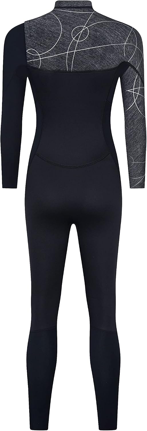 ZCCO Neoprenanzug Herren Damen 3 mm Neopren Thermal Badeanzug für Herren und Damen Langer Tauchanzug