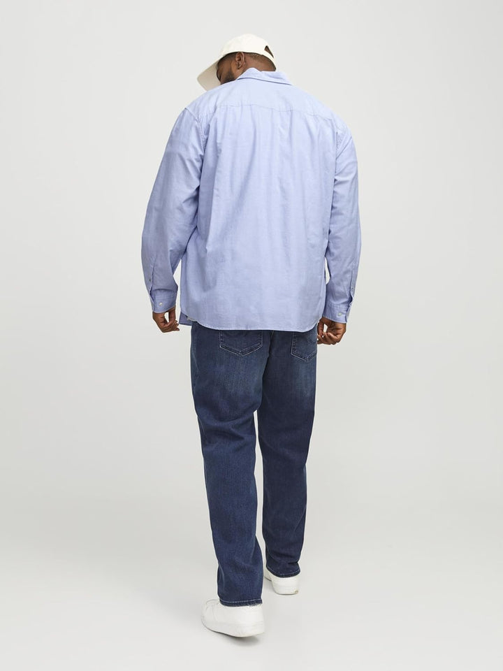 JACK & JONES Male Freizeithemd Slim Fit Freizeithemd XS Cashmere Blue, XS Cashmere Blue