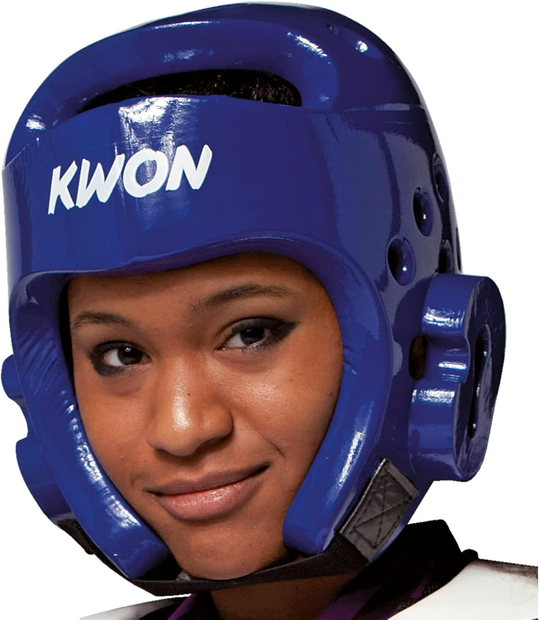 Kwon® Taekwondo Kopfschutz 4006 PU CE WTF Kopfschützer blau S EU, blau S EU