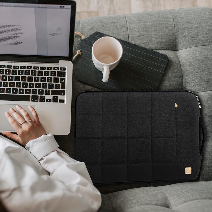 DOMISO Laptoptasche 17-17.3 Zoll Laptop Hülle mit Zubehör Tasche für Dell XPS 17 / Inspiron 17 5000