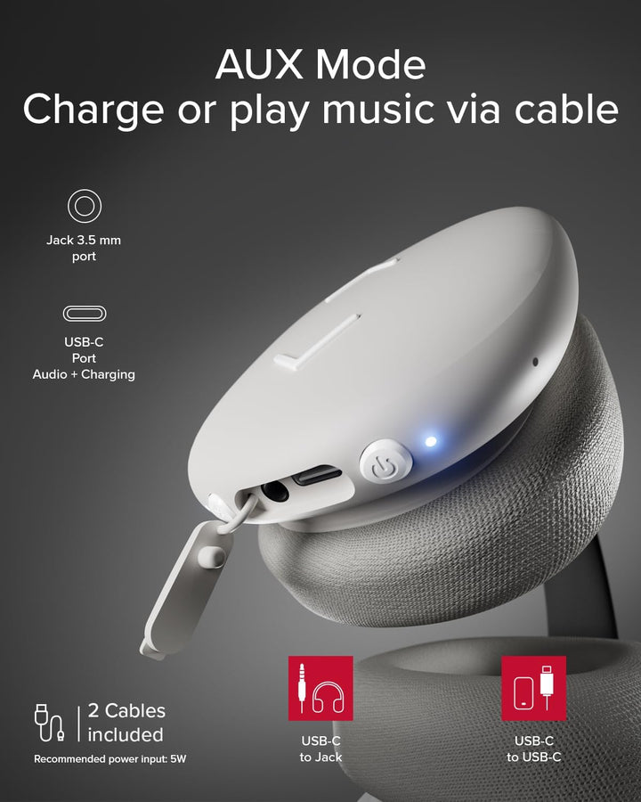 JAZ Pure Wave – Wireless Gaming On-Ear Kopfhörer, Niedrige Latenz, 3,5-mm-Klinkenanschluss, Mikrofon