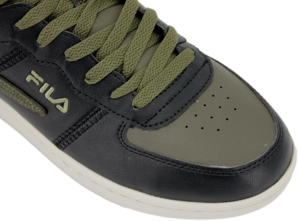 FILA Herren Noclaf Mid Sneaker 42 EU Black Olive Night, 42 EU Black Olive Night