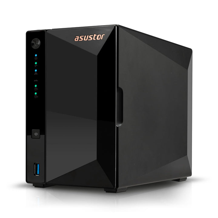 Asustor Drivestor 2 Pro Gen2 AS3302T v2, 2 Bay NAS Gehäuse Netzwerkspeicher, 1.7GHz Quad-Core, 2.5Gb