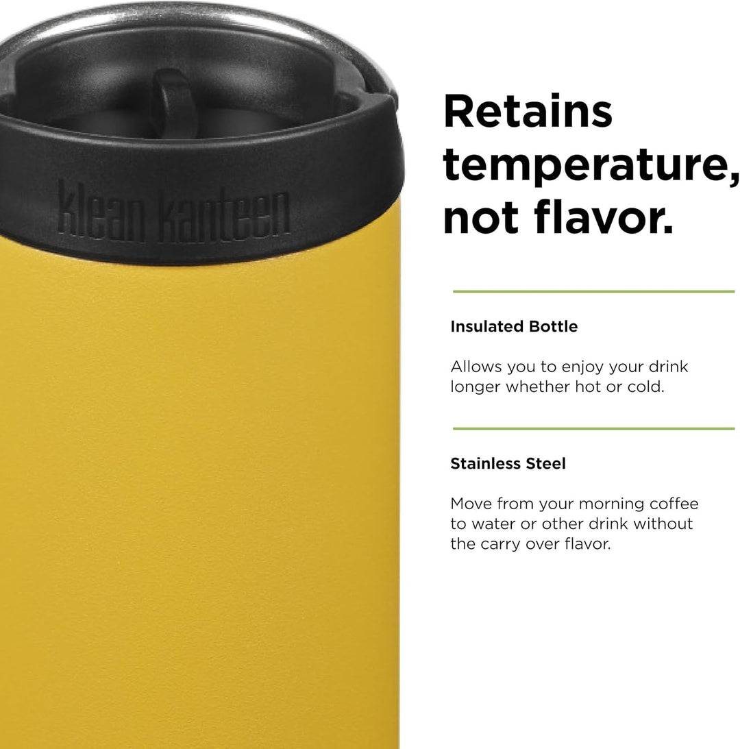 KleanKanteen Herren TKWide VI Trinkflasche, Marigold, One Size Einheitsgrösse Marigold, Einheitsgrös