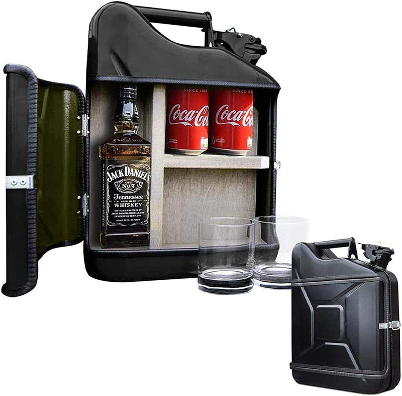 mikamax Kanister - Geschenkset - Getränkehalter - Weinlagerung - Weinlagerung - Vatertagsgeschenk -