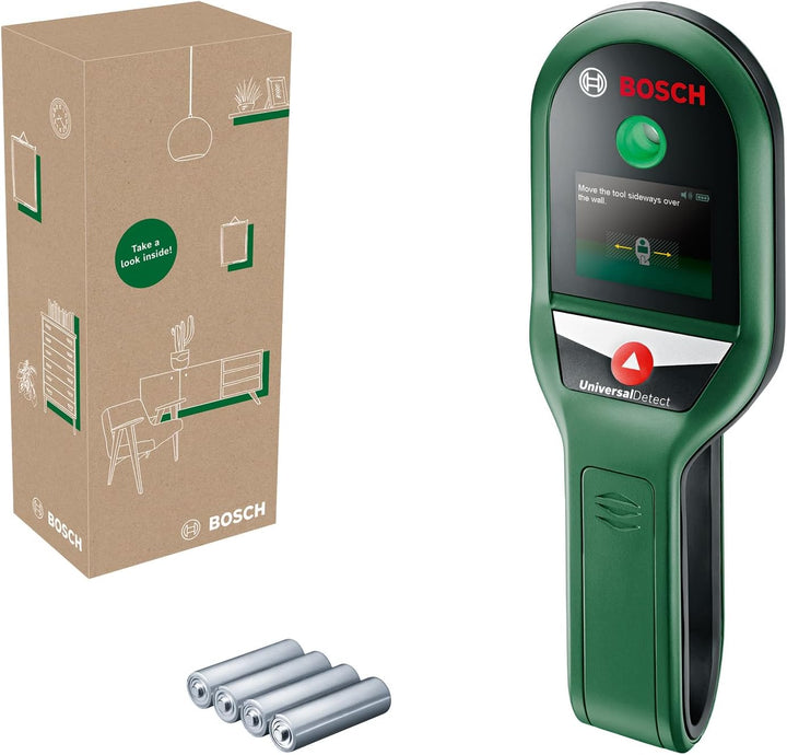 Bosch Ortungsgerät UniveralDetect (Schritt-für-Schritt Display Anleitung für einfache Bedienung, Lei