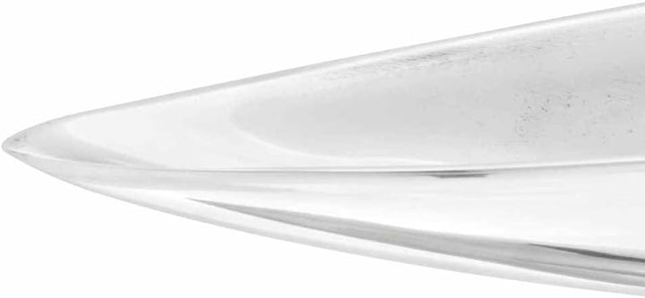 vidaXL Obstkorb Silber 53 x 9 x 10 cm Aluminium, Wohnzimmer, moderne Deko-Einlagen, Aluminium Skulpt